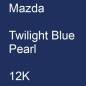 Preview: Mazda, Twilight Blue Pearl, 12K.